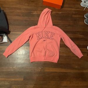 Coral Nike sweatshirt